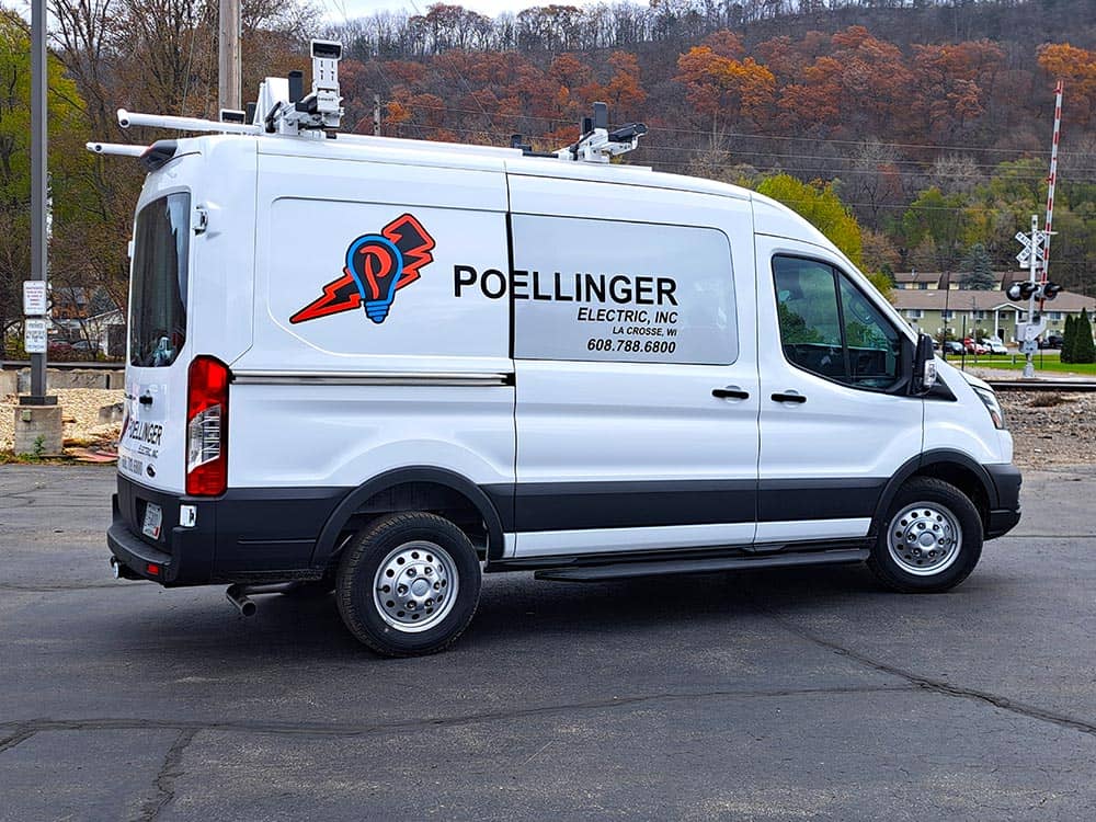 Poellinger Electric Service Van